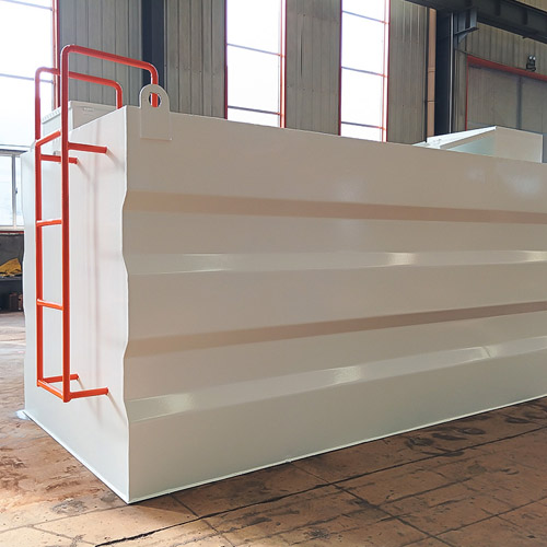 Underground buried integrated sewage treatment equipment